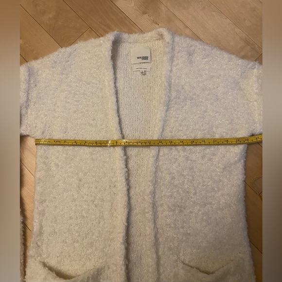 •SOLD• Aritzia Wilfred Free Acrylic Mohair Open Cardigan - Picture 9 of 10